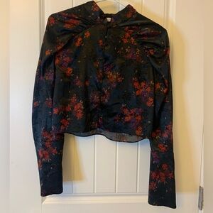 Zara Kimono Crop Top Size L